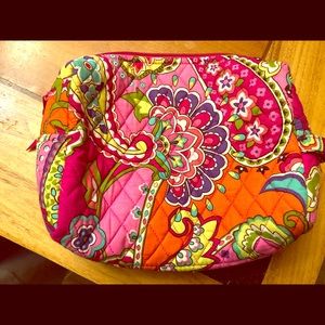 Vera Bradley large cosmetic bag